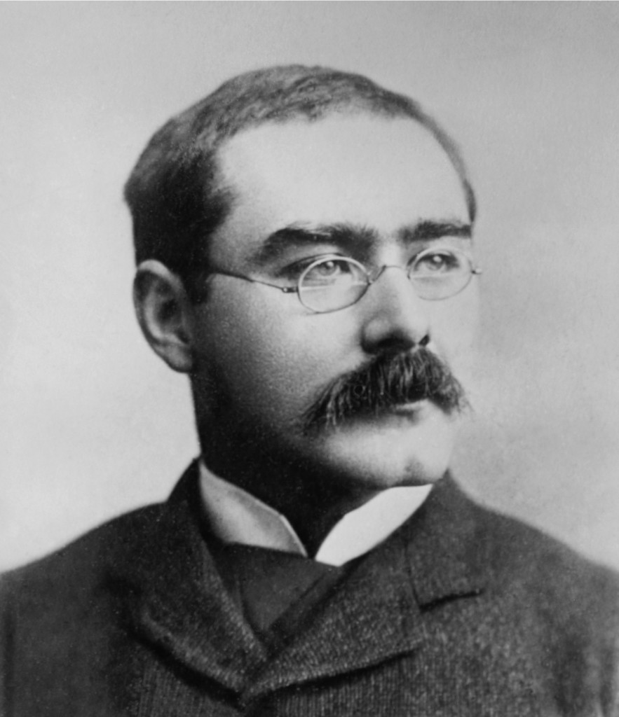Mr. Kipling also had a very impressive moustache, a fact that most historians outright ignore. 