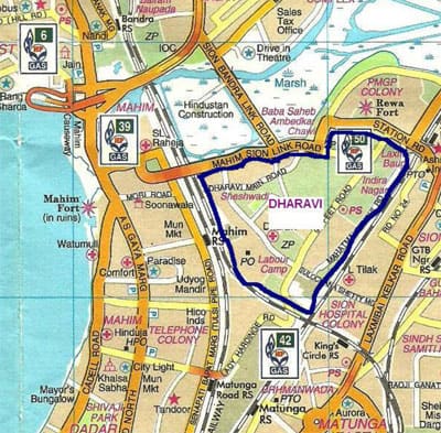 2. Dharavi map
