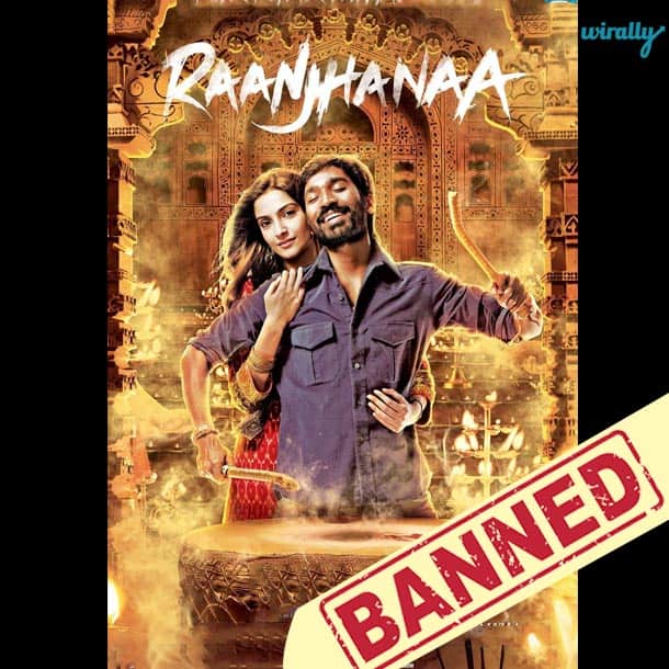Raanjhanaa-Movies That Have been banned in Pakistan