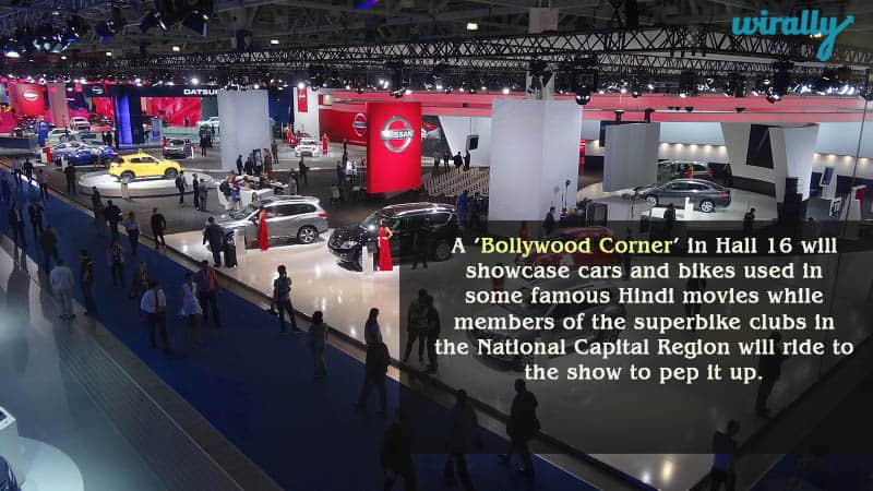 Bollywood Corner in Auto Expo 2016
