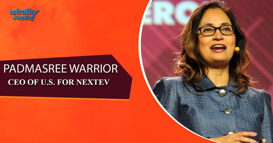 PADMASREE WARRIOR - CEO of US for NextEV-Personalities from Telugu States