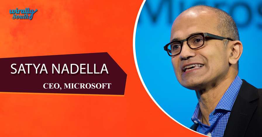 SATYA NADELLA - CEO, Microsoft-Personalities from Telugu States