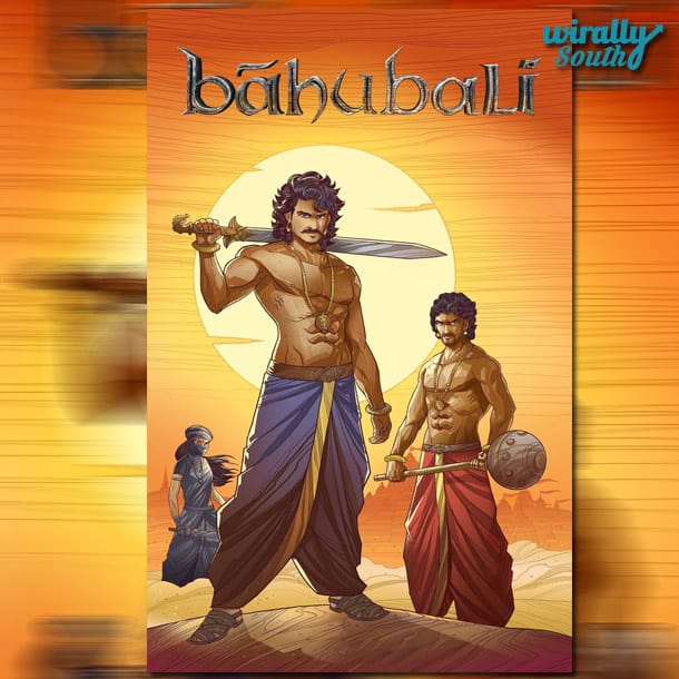 Bahubali Comic Poster