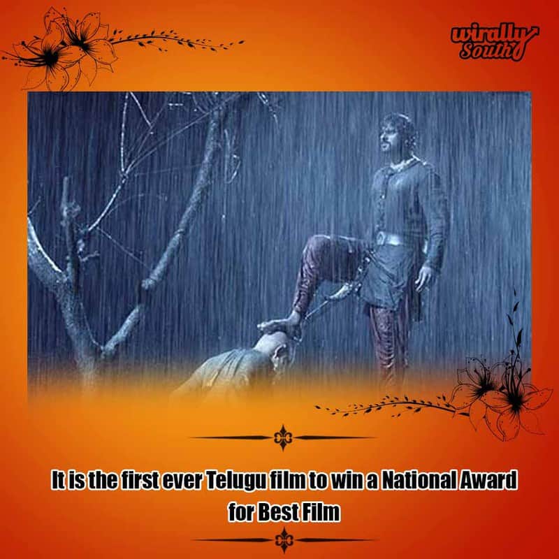 It is the first ever Telugu film to win a National Award for Best Film