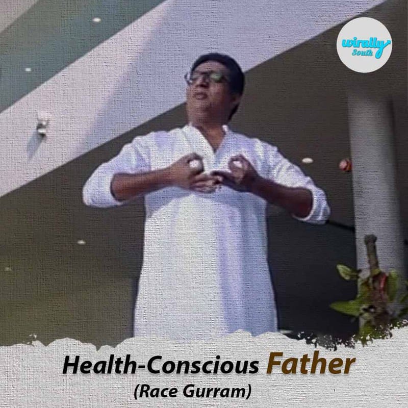 health-conscious father