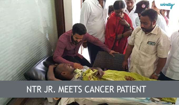 NTR Jr. meets cancer patient