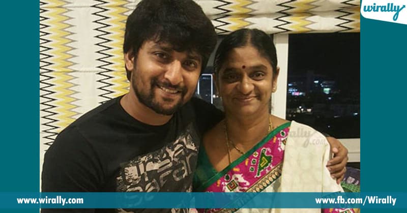 nani with his mother