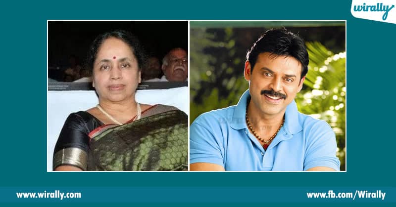 venkatesh with his mother