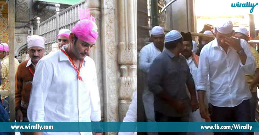 3. Mahesh Babu – Ajmeer Dargah
