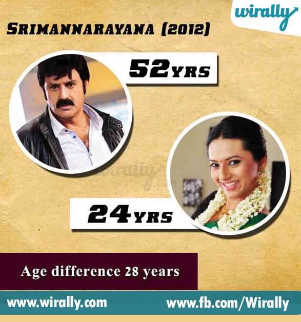 5.Age Difference Between A Hero and Heroine