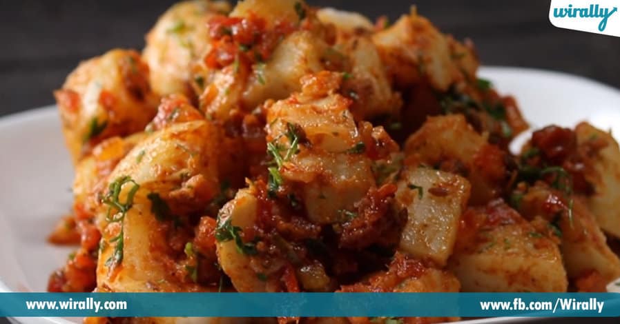 5.Simple Spicy Aloo Chat