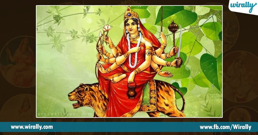 3 avataras and colors of Durga Ammavaru