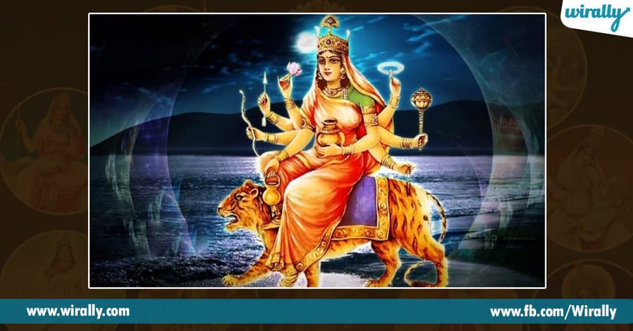 4 avataras and colors of Durga Ammavaru