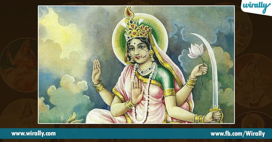 6 avataras and colors of Durga Ammavaru