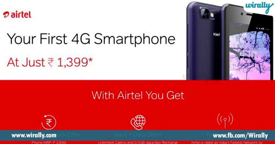 1 Airtel Launched its Own 4G Smartphone