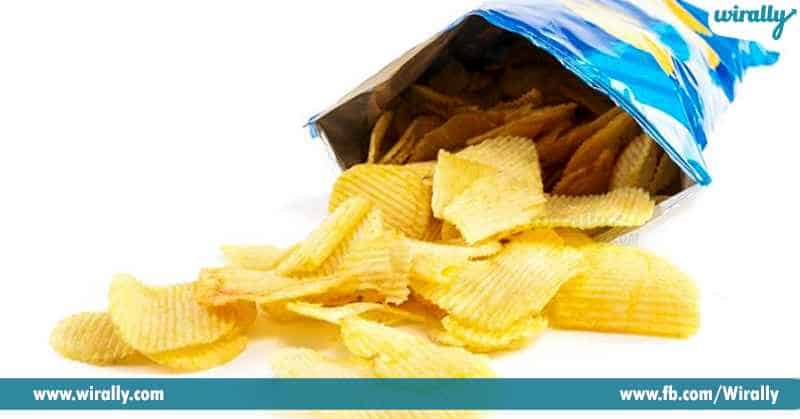4 Do you know why your favourite packet of chips is filled with air
