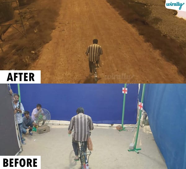 Rangasthalam Before And After Visual Effects