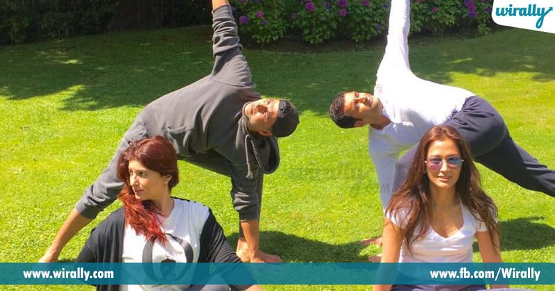 Indian Celebrities Who Practice Yoga