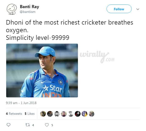 MS Dhoni Simplicity Memes