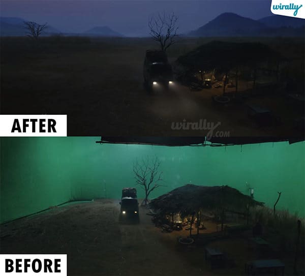 Rangasthalam Before And After Visual Effects