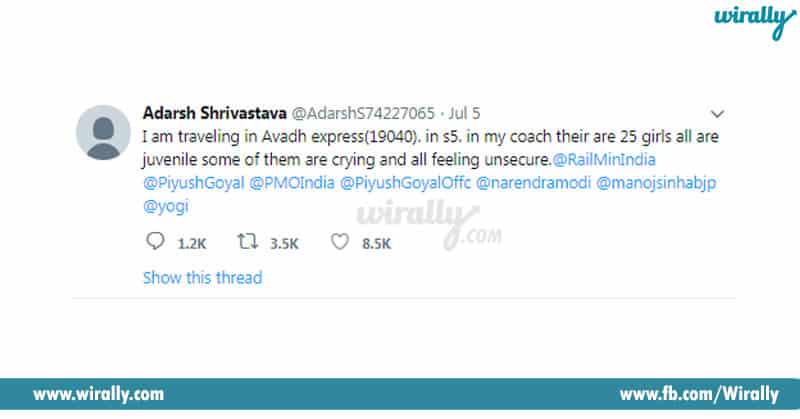 Adarsh Srivastav's Timely Tweet