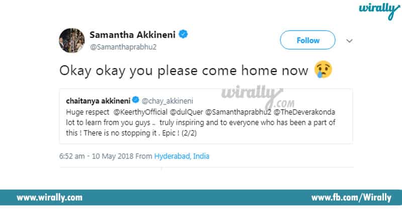 Samantha Akkineni's Twitter Replies
