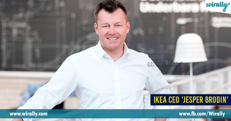 4 - IKEA CEO 'Jesper Brodin'