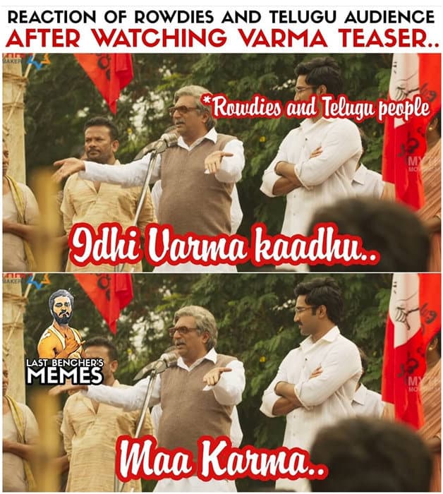Reactions On VARMA Movie Trailer