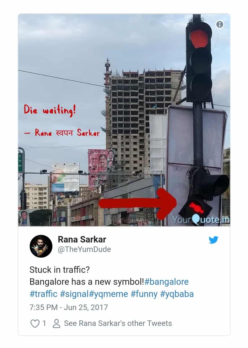15. Bangalore Traffic Tweets