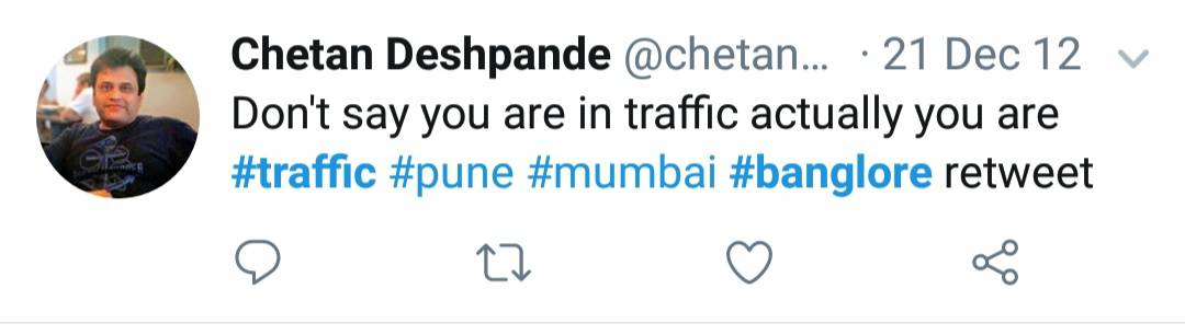 17. Bangalore Traffic Tweets