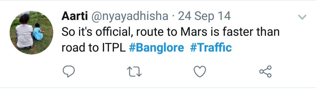 19. Bangalore Traffic Tweets