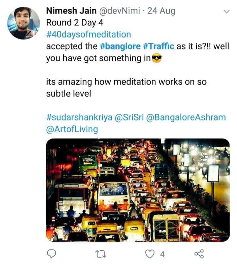 22. Bangalore Traffic Tweets