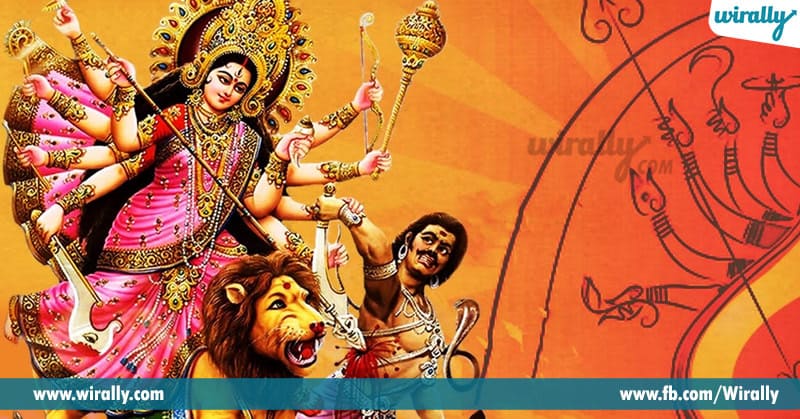 Goddess Durga Kill Mahishasura