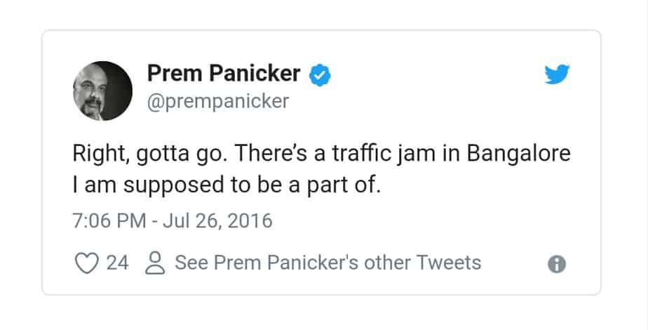 3.Bangalore Traffic Tweets