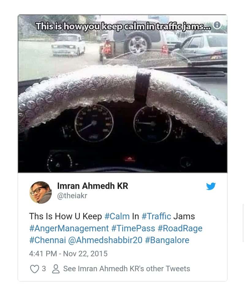 9. Bangalore Traffic Tweets