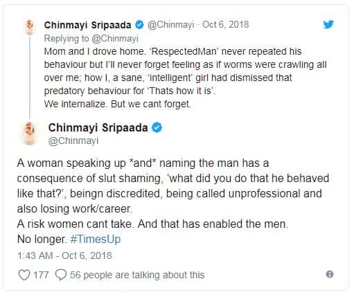 Singer Chinmayi About Harassment On Her4