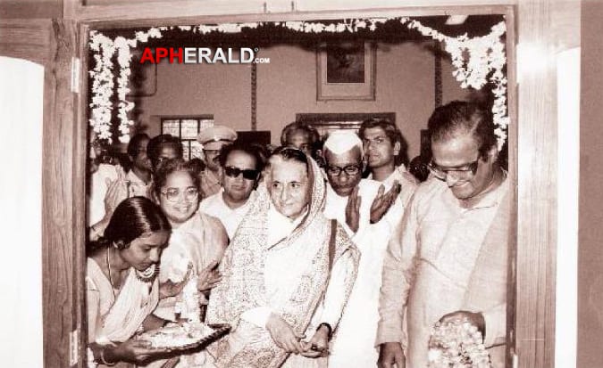 26. NTR with Indira Gandhi