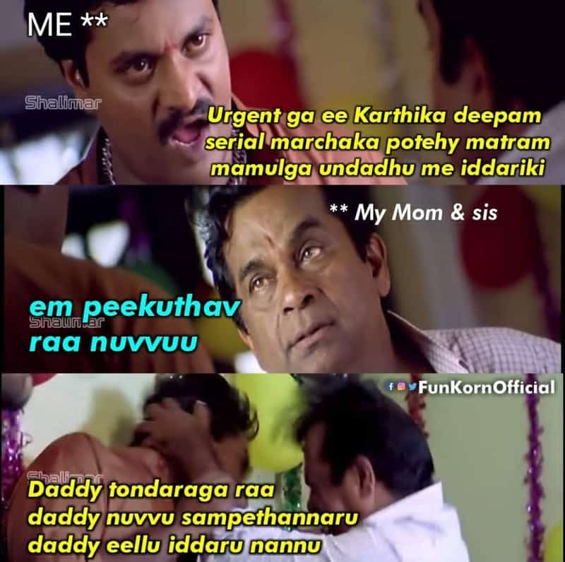 Memes On Karthika Deepam Serial