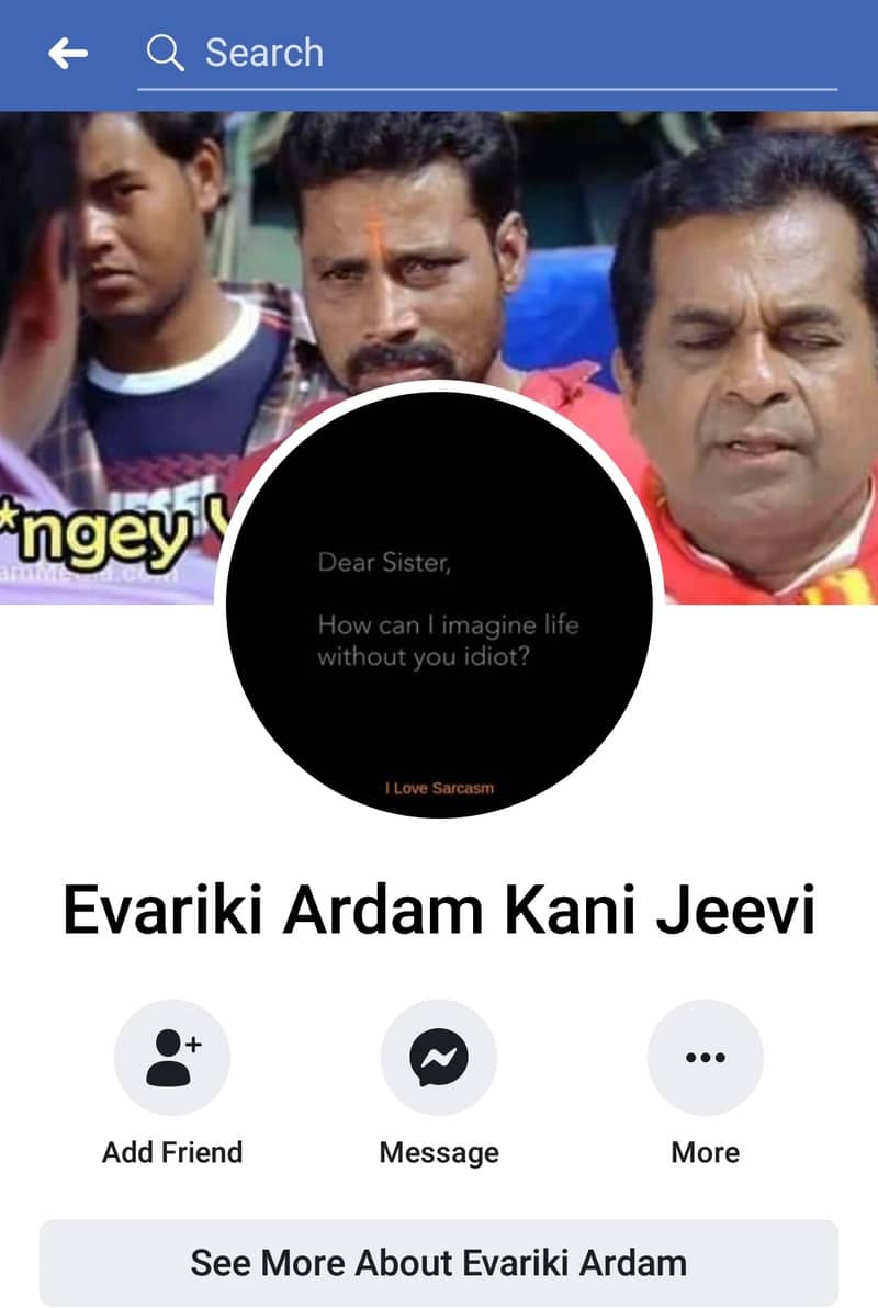 Funny Facebook profile names LoL