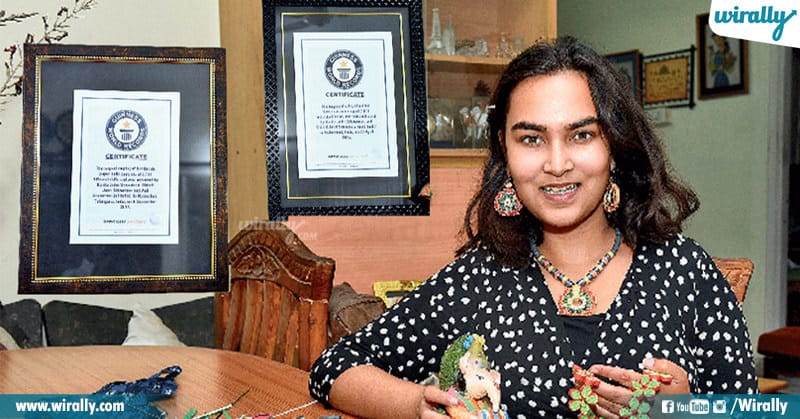 Hyderabad girl achieves sixth Guinness World Record