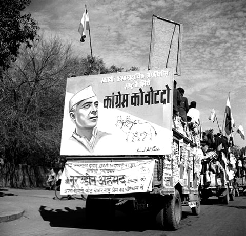 Rare Gallery Of India’s First Elections