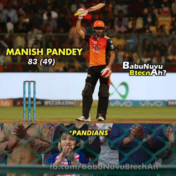 Manish Pandey Terrific play