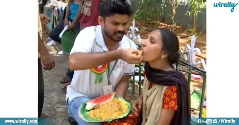 World Record By Serving Food