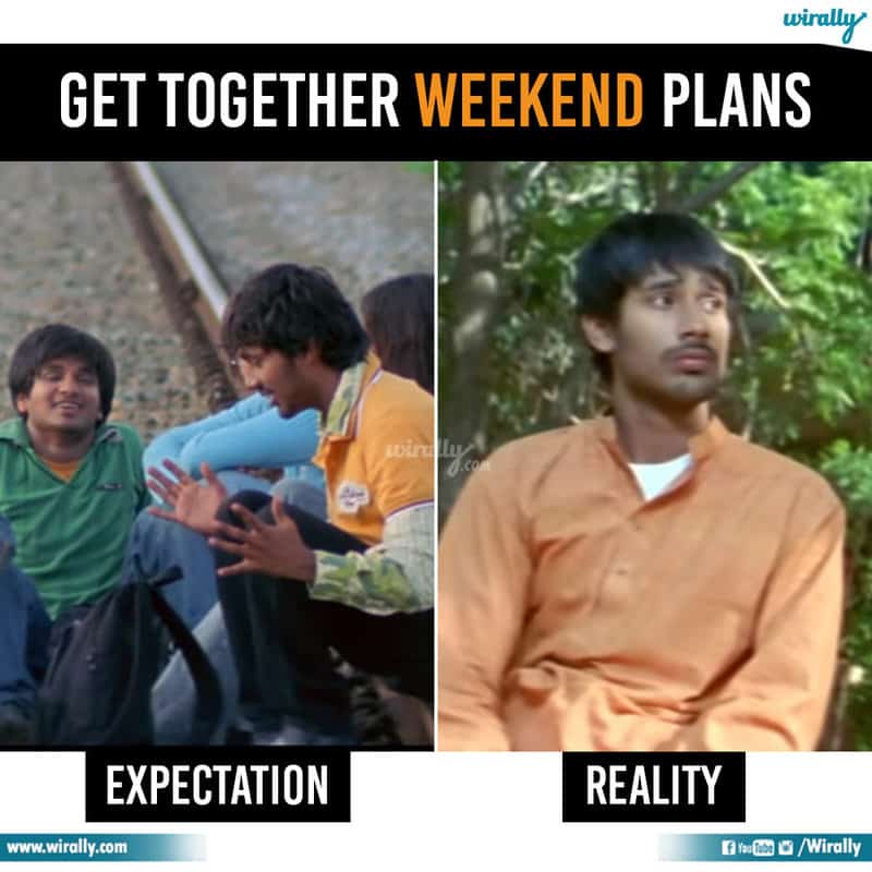Weekend plans