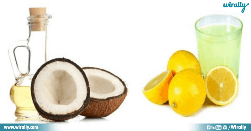 Lemon Juice And Coconut Oil