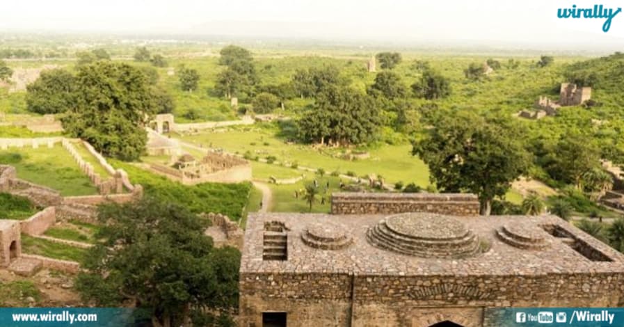 Bhangarh Fort Deaths - a view from top