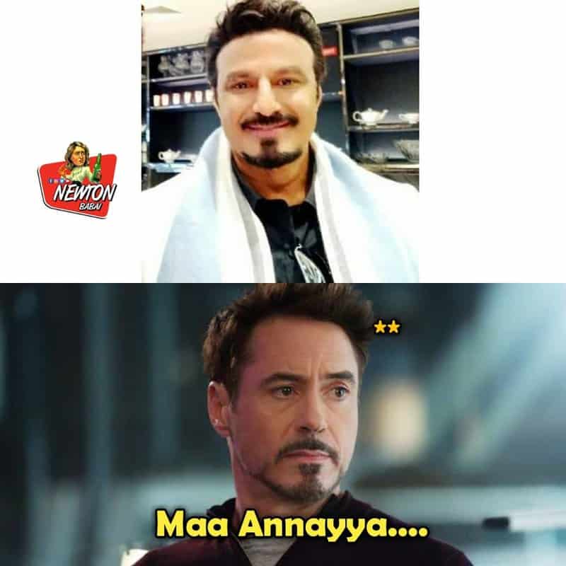 17. Balayya as Tony Stark