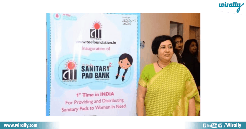 first Digital Sanitary Pad Bank