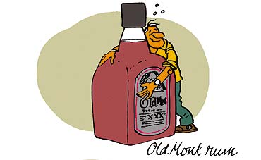 Old Monk,Source: http://www.outlookindia.com/images/old_monk_rum_20061016.jpg