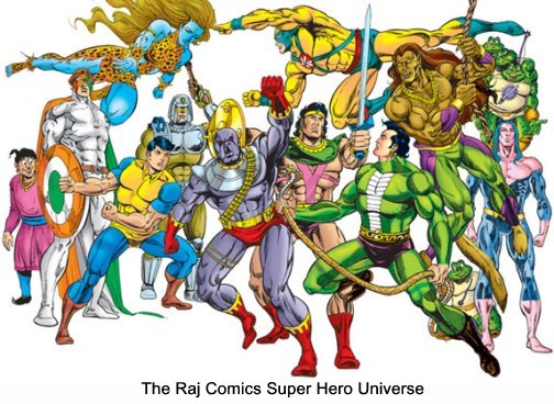 The Greatest Forgotten Indian Comic Superheroes - Wirally